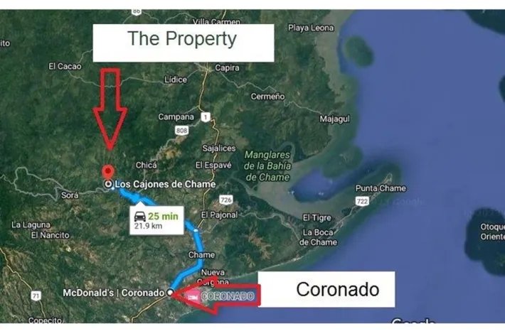 En venta propiedad cerca de Coronado