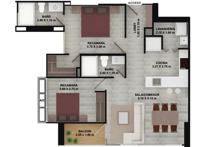Venta de apartamento en Azurre PH 42, Bella Vista