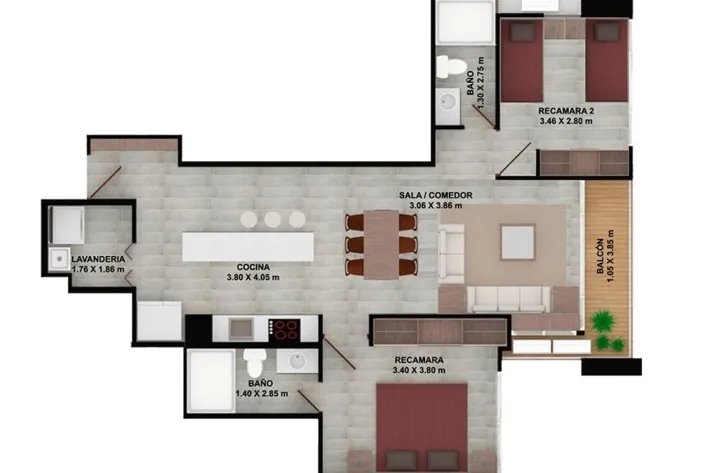 Venta de apartamento en Azurre PH 42, Bella Vista
