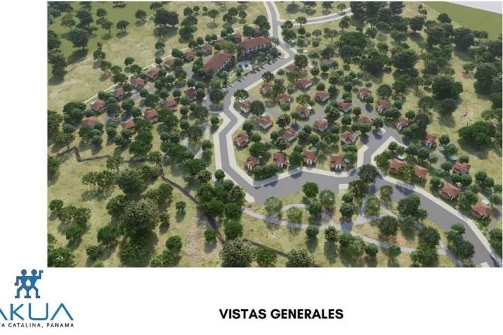 AKUA es el proyecto Residencial en Santa Catalina, Veraguas.