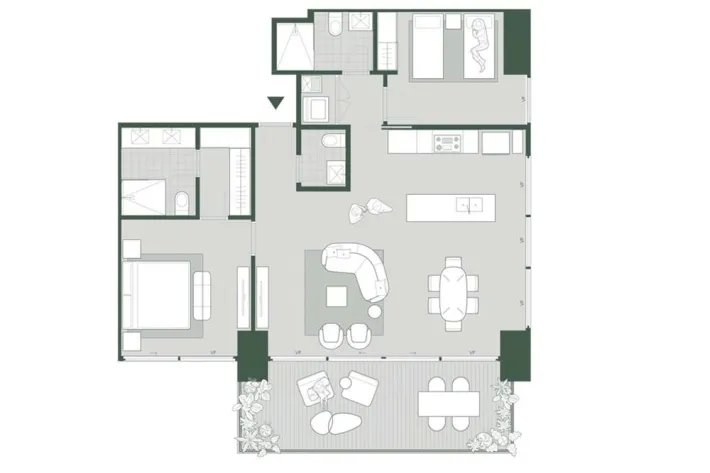 En venta apartamento nuevo en Costa del Este, Ciudad de Panamá