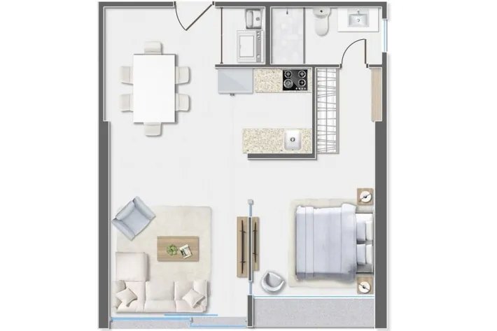 Venta de apartamento nuevo en Avenida Balboa