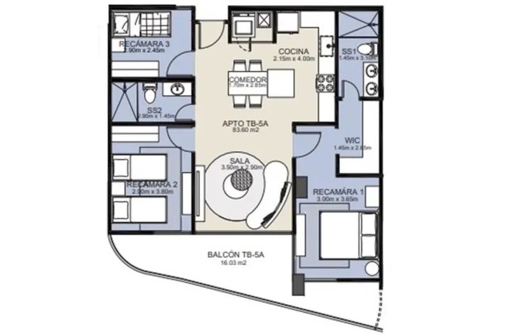 New apartment for sale in Punta Pacífica, Panama City