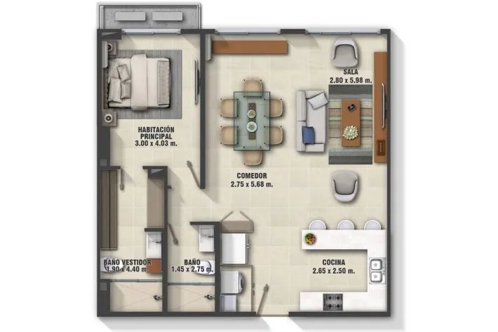 Apartamento nuevo en venta El Cangrejo, Panamá