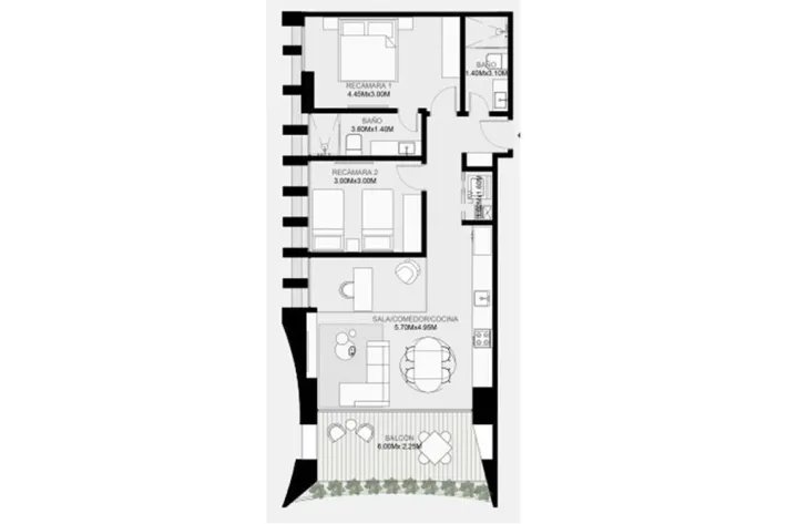 Venta de apartamento en Coco del Mar, Vía Cincuentenario