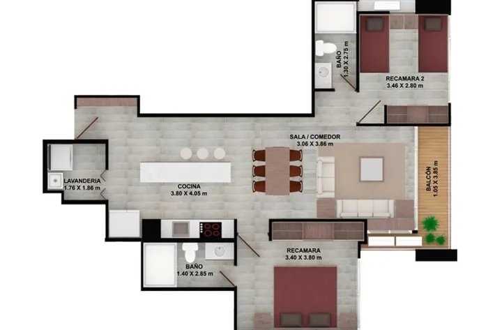 Se vende apartamento en Avenida Balboa, Panamá