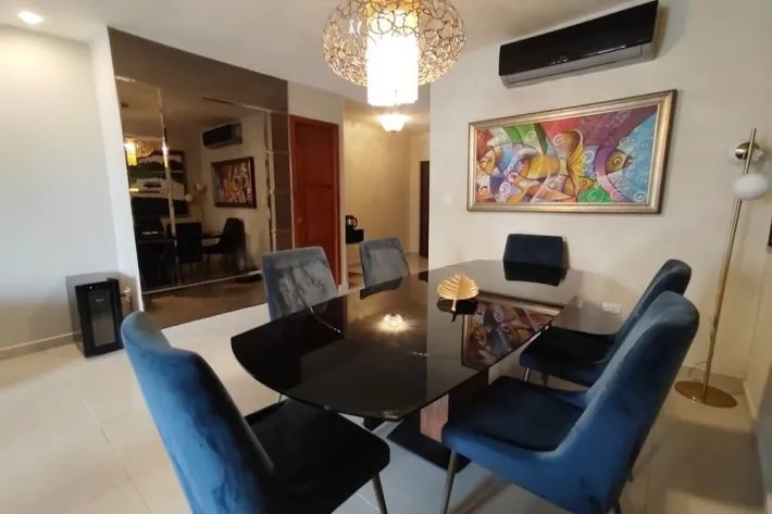 Se alquila apartamento amoblado en San Francisco, Panamá