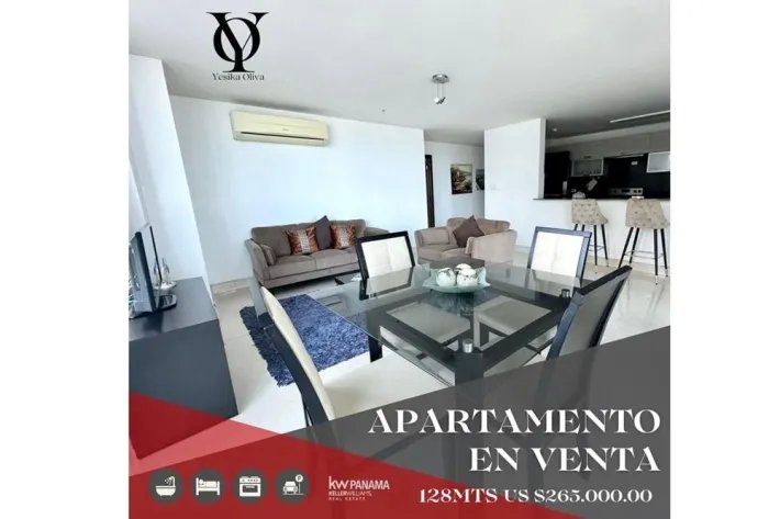 Se vende apartamento en Avenida Balboa