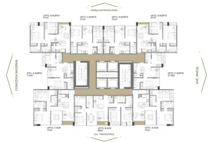 Se vende apartamentos en Edison Park, Panamá