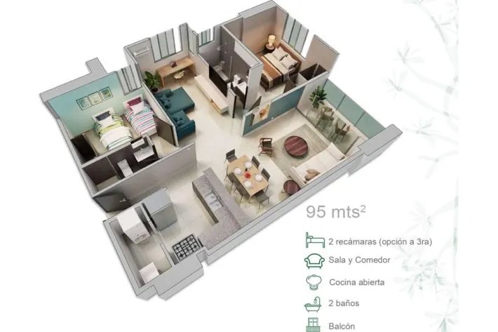 Venta de apartamento PH Midpark, Carrasquilla, Panamá