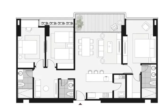 Apartamentos en venta en nuevo proyecto en Costa del Este, Panamá