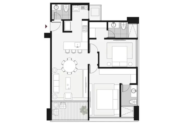 Apartamentos en venta en nuevo proyecto en Costa del Este, Panamá