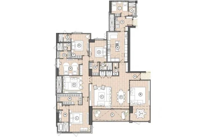 Apartamento en venta Santa María, Panamá
