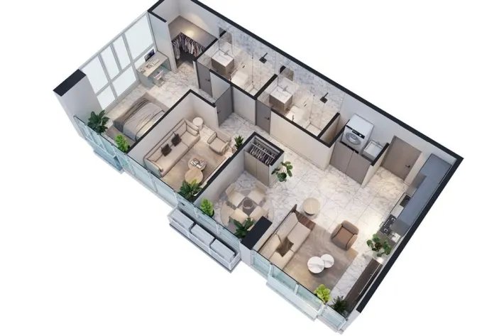 Venta de apartamentos en proyecto Amazonas, Bella Vista, Panamá