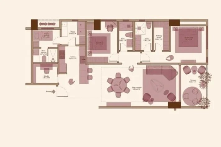 Apartamento en venta en Santa María, Panamá