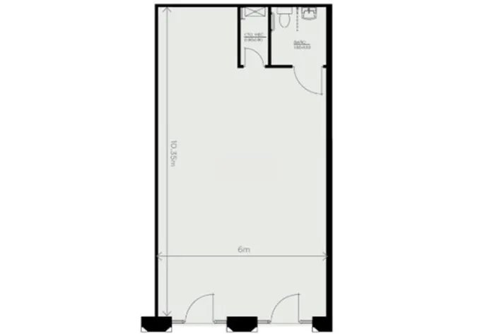 Commercial space for rent at Santa Ana