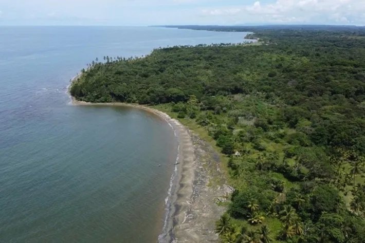 Land for sale facing the Caribbean Sea in Chagres, Colon