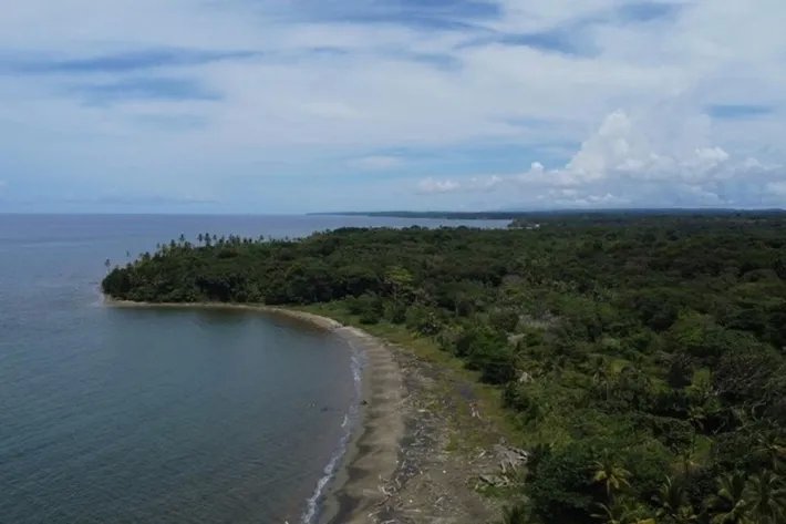 Land for sale facing the Caribbean Sea in Chagres, Colon