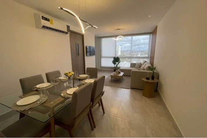 Apartamento amoblado en alquiler en El Cangrejo, Panamá