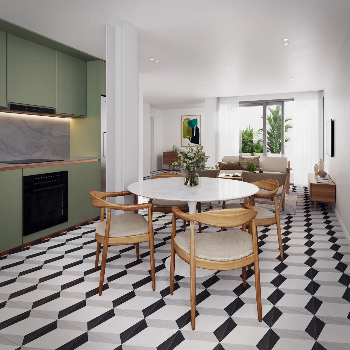 Apartment For Sale in Casco Antiguo