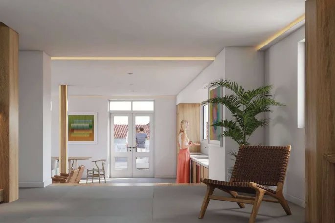 Venta de apartamento tipo Loft en edificio Las Bóvedas, Casco Antiguo