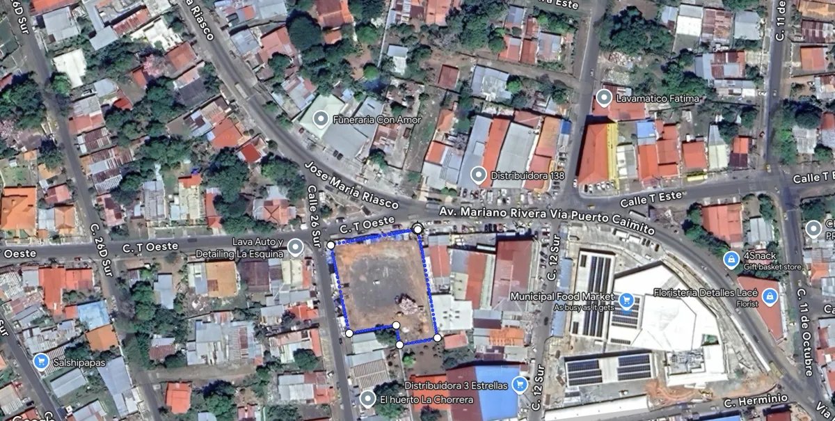 Unimproved Land For Sale in La Chorrera