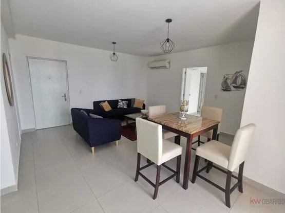 Venta de apartamento amoblado en Coco del Mar