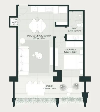 Venta de apartamento en Coco del Mar, San Francisco