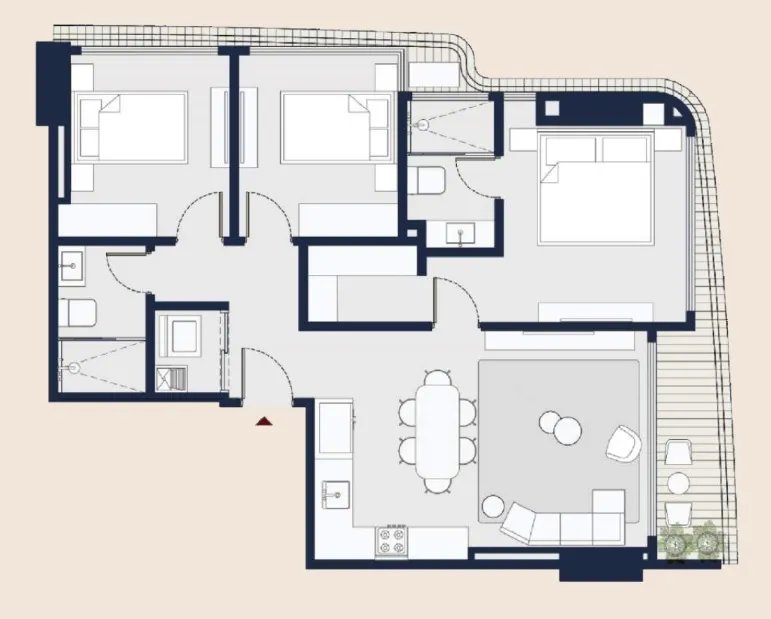 Venta de apartamento en Costa del Este, Panamá