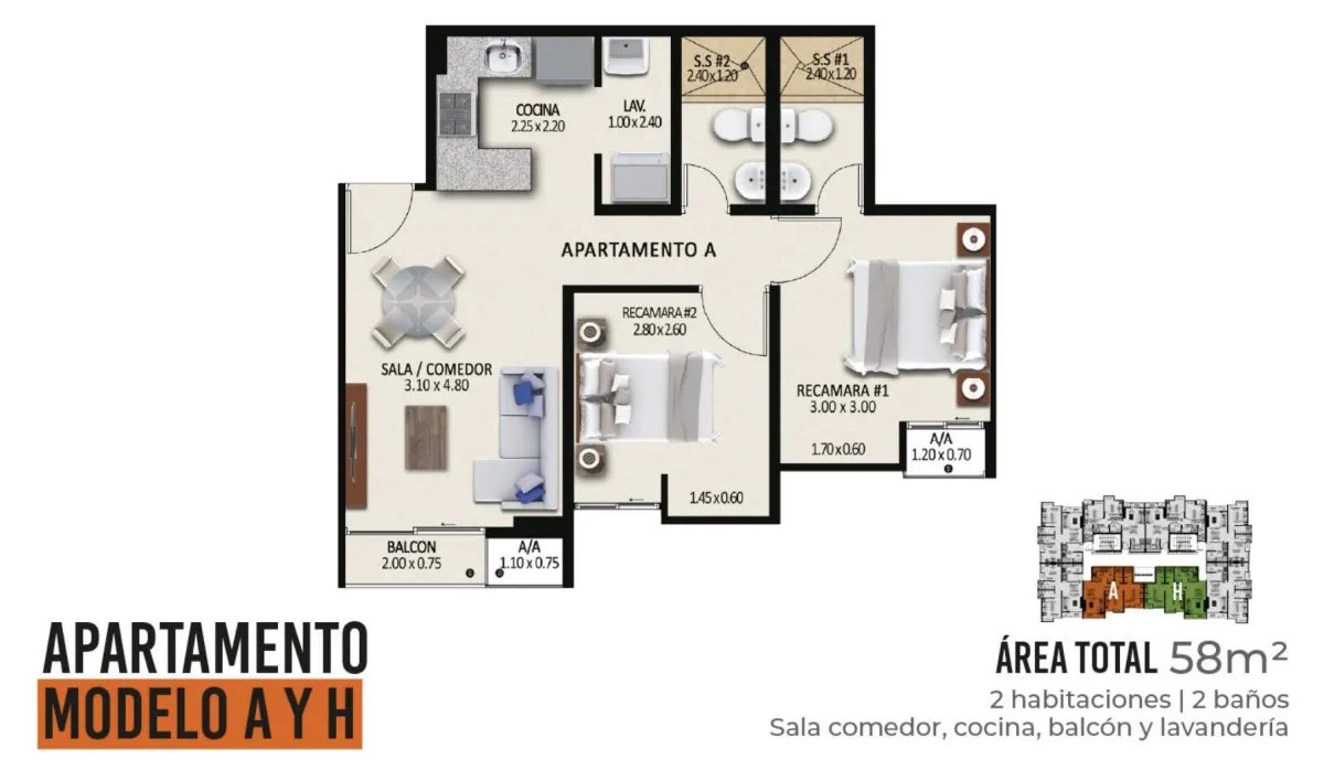 Apartment For Sale in Panamá Viejo