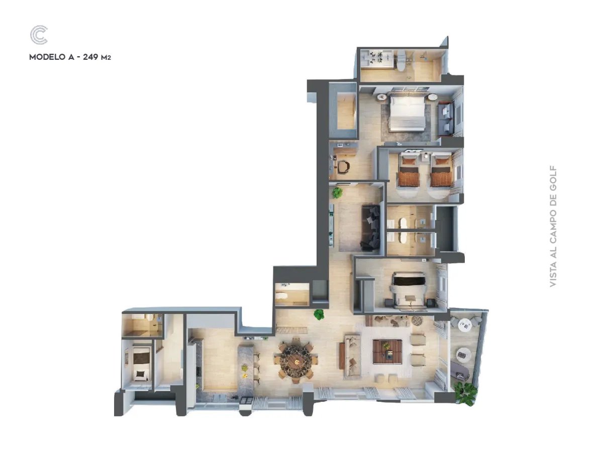 Apartment For Sale in Santa María