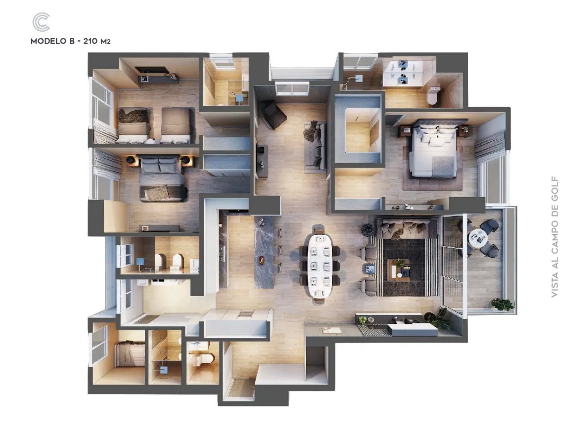 Apartment For Sale in Santa María