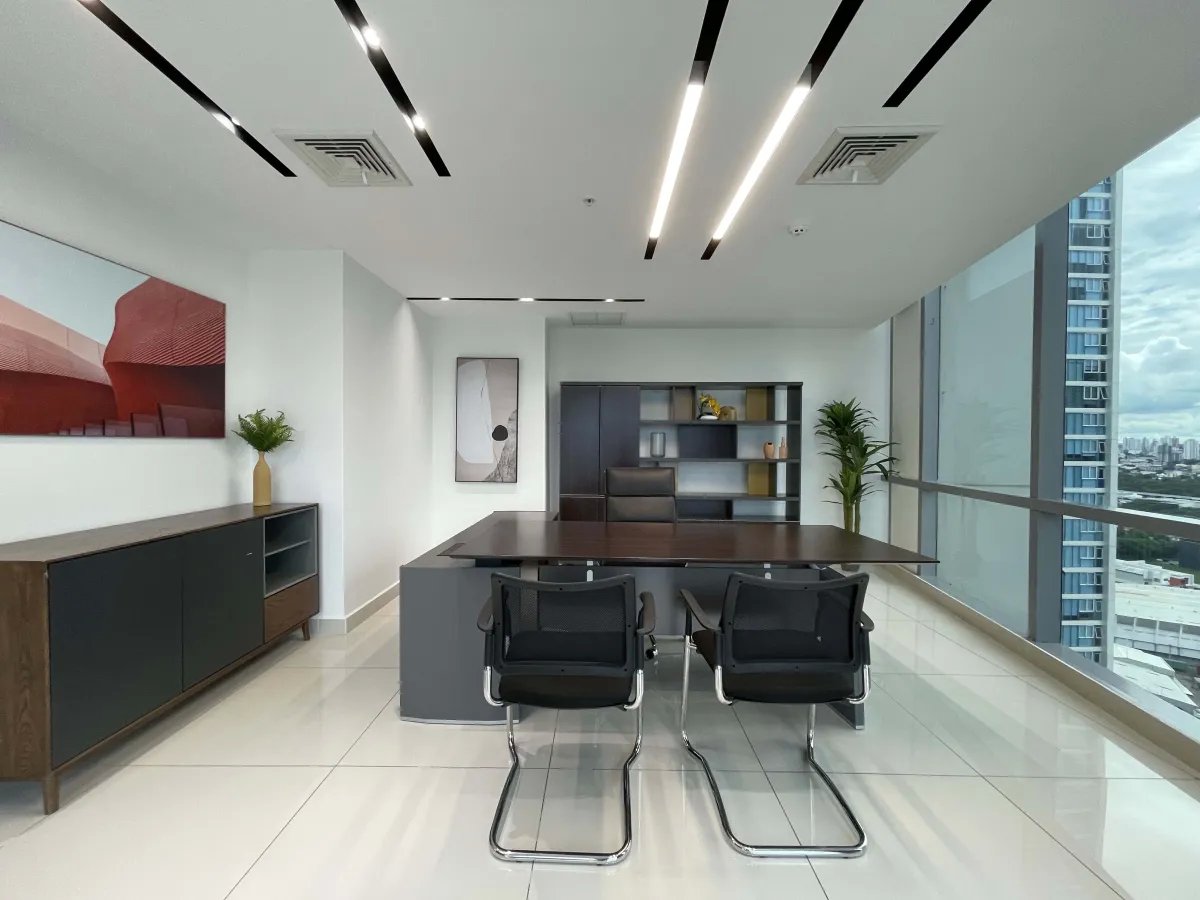 Alquiler de oficinas amobladas en Financial Park, Costa del este