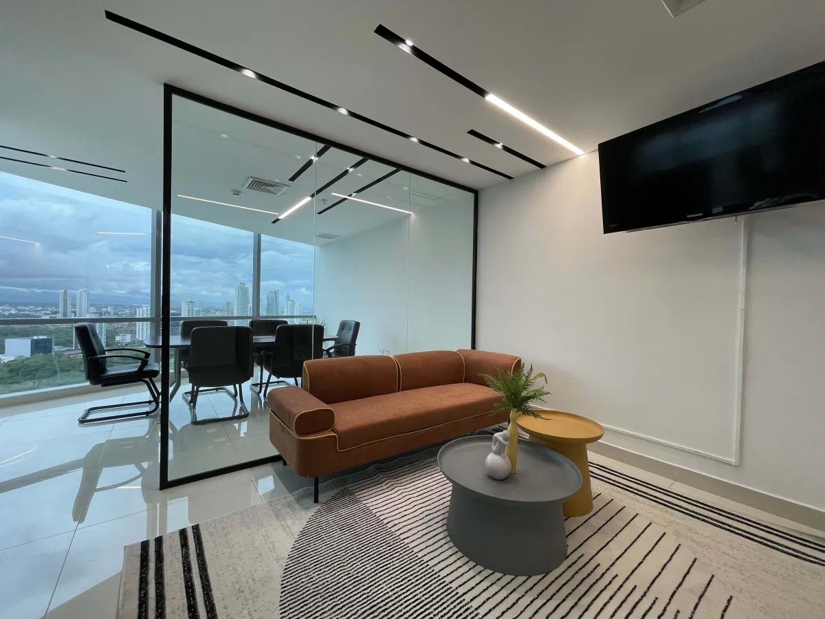 Alquiler de oficinas amobladas en Financial Park, Costa del este