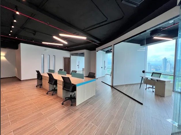 Alquiler de oficinas amobladas en Financial Park, Costa del este
