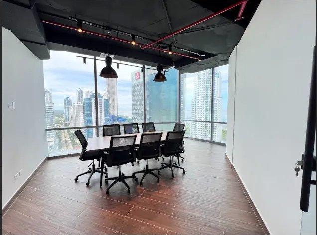Alquiler de oficinas amobladas en Financial Park, Costa del este