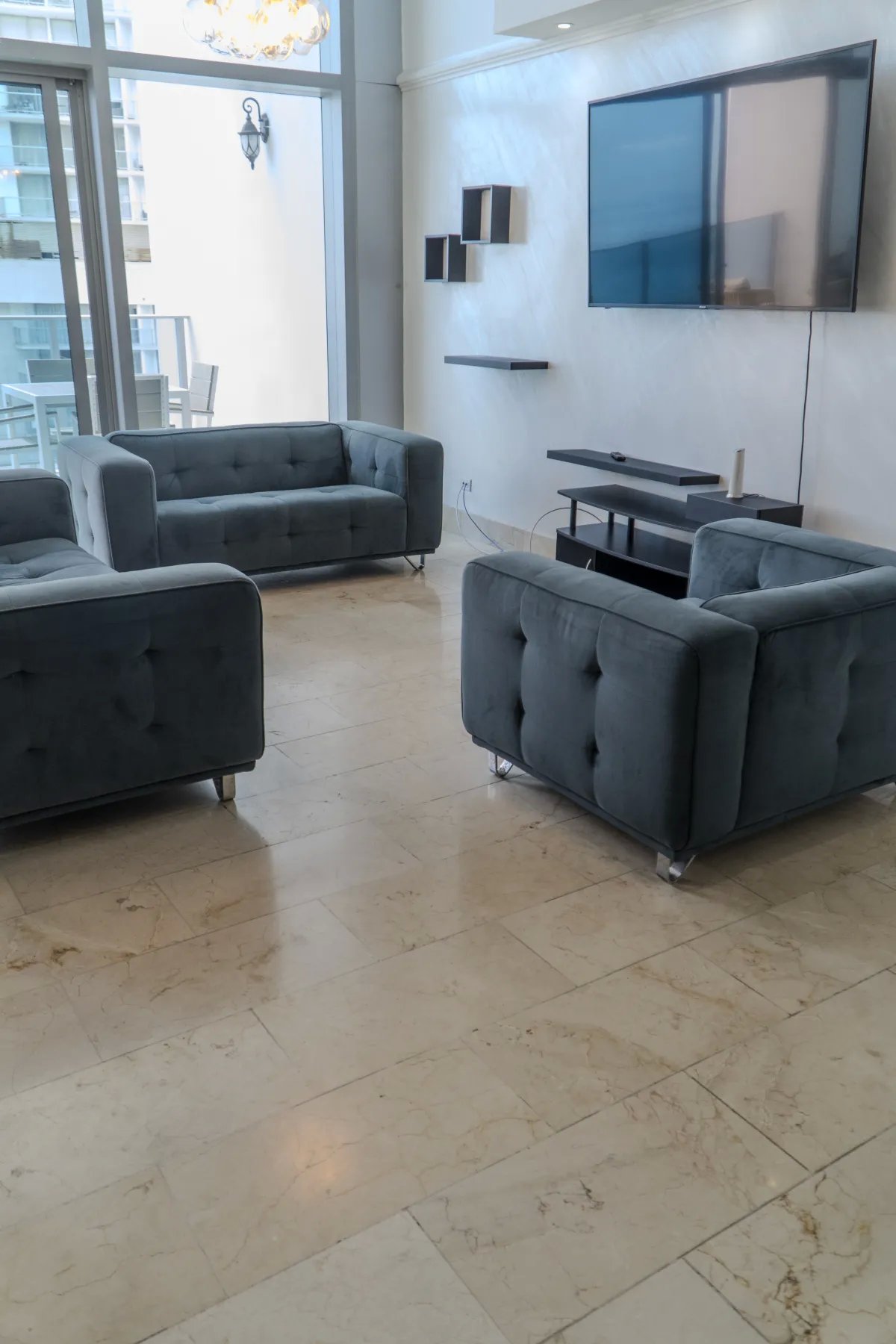 Alquiler/venta de apartamento amueblado en Grand Tower, Punta Pacífica