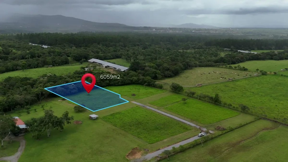 Lot For Sale in Potrerillos |  6059m² |  Chiriqui | Panama