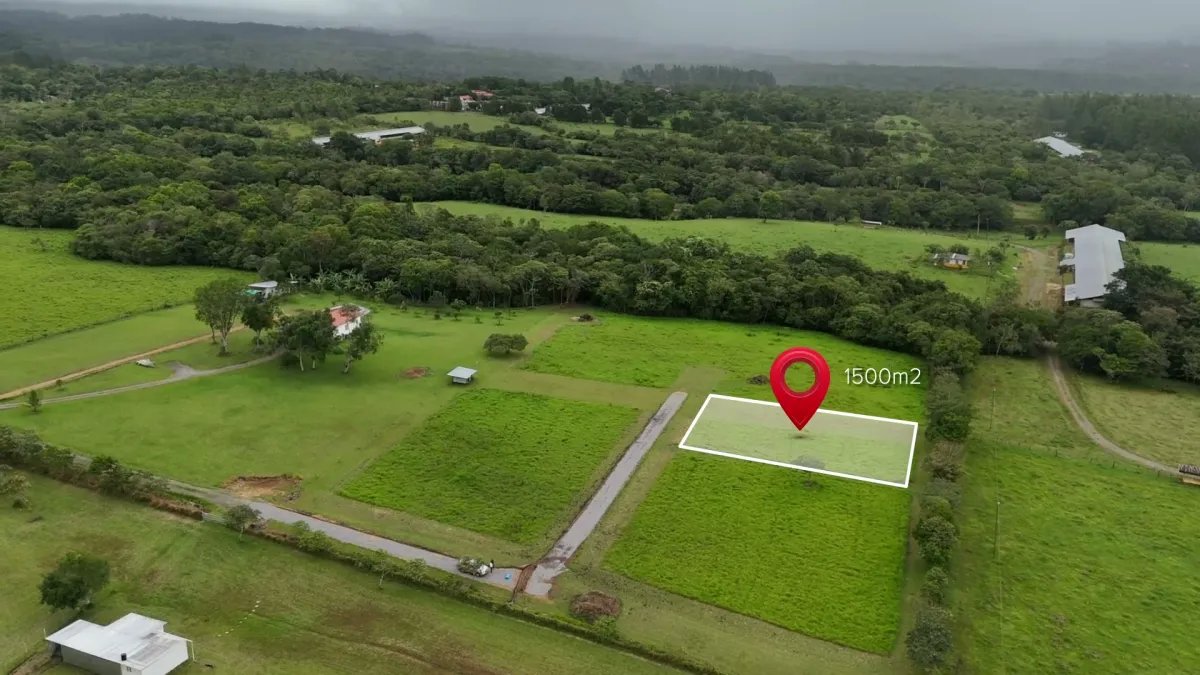 Lot For Sale in Potrerillos Arriba | 1500m² |  Chiriqui |  Panama