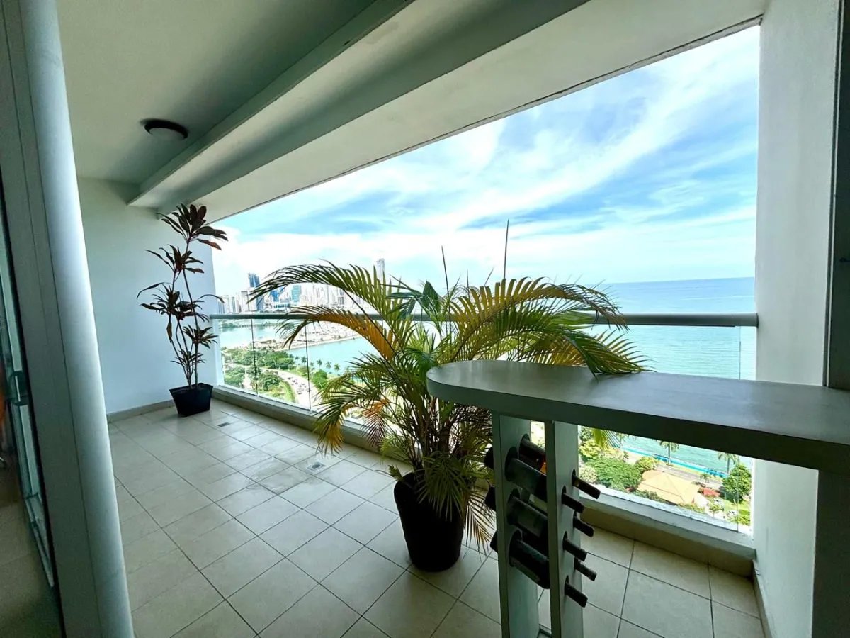 Venta de Apatamento amoblado en PH Rivage, Ave. Balboa