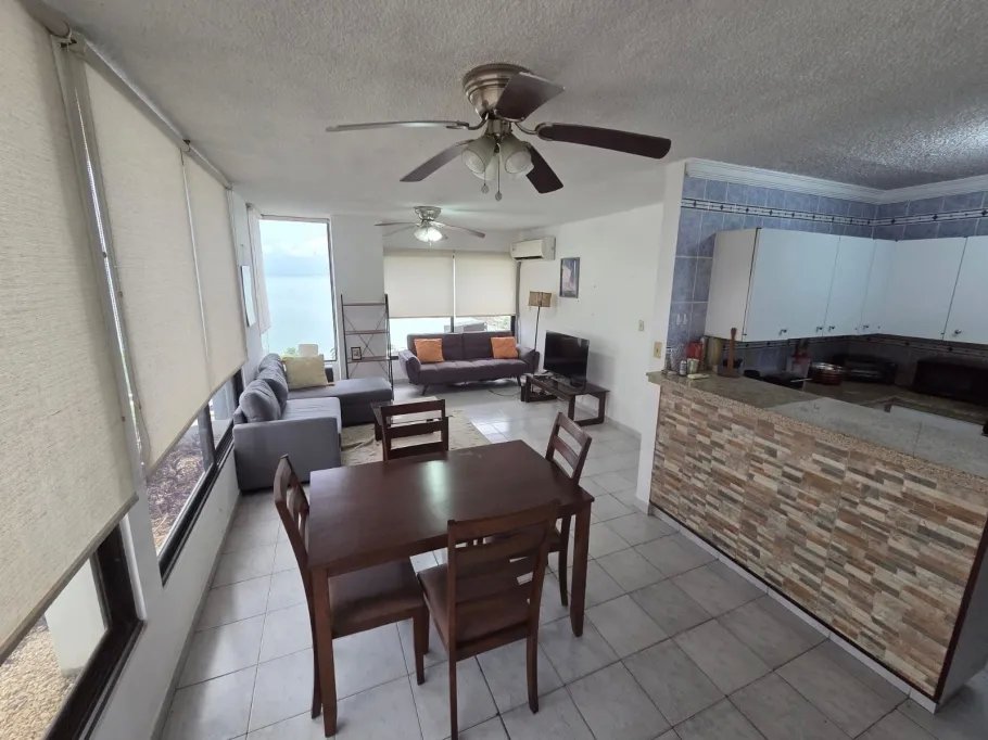 I rent a furnished apartment with a sea view