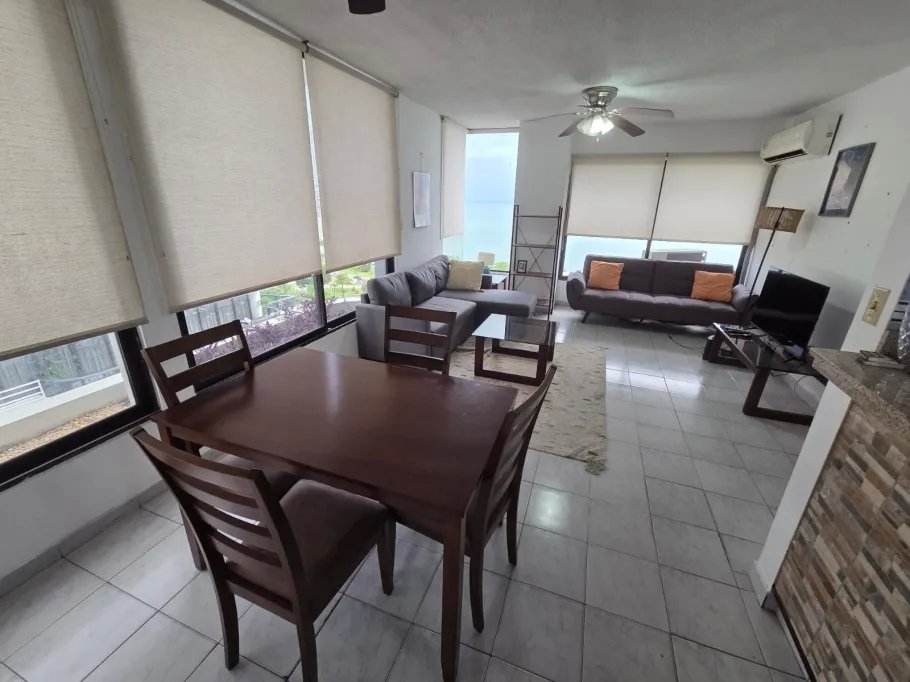 I rent a furnished apartment with a sea view