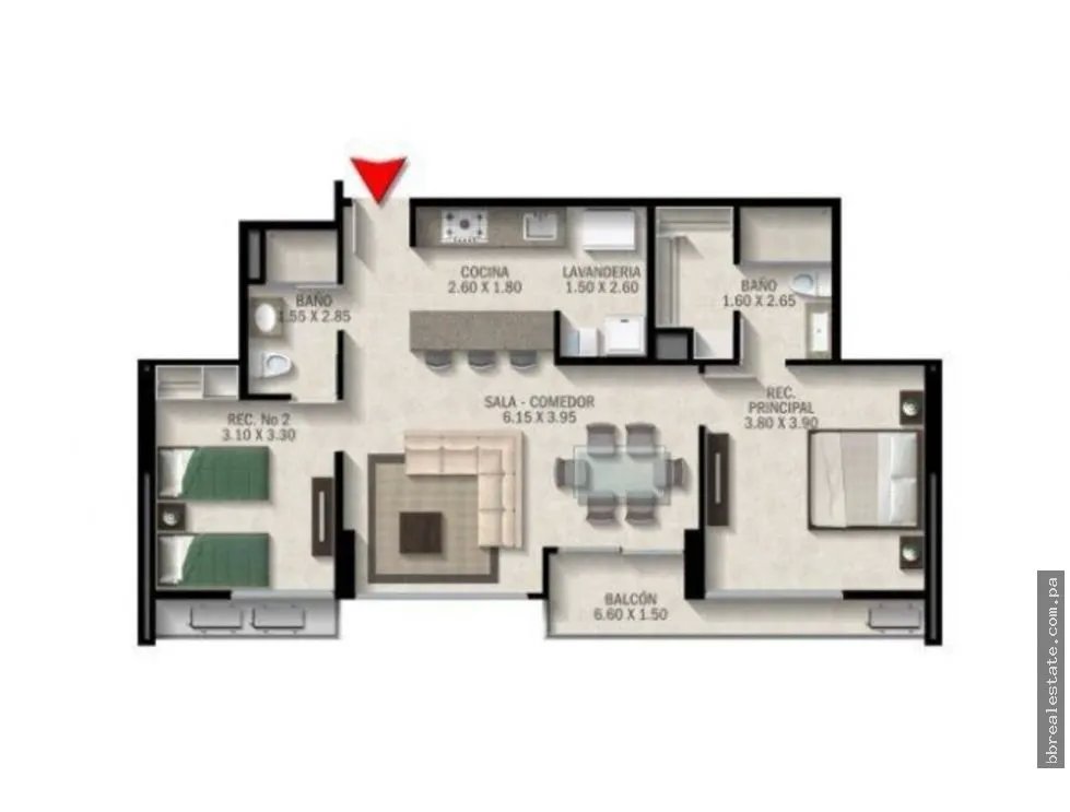 VENTA DE APARTAMENTO EN EL CANGREJO, PH MIRO