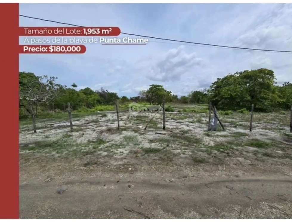 TERRENO / PUNTA CHAME / 1953 M2 / CERCA DE LA PLAYA