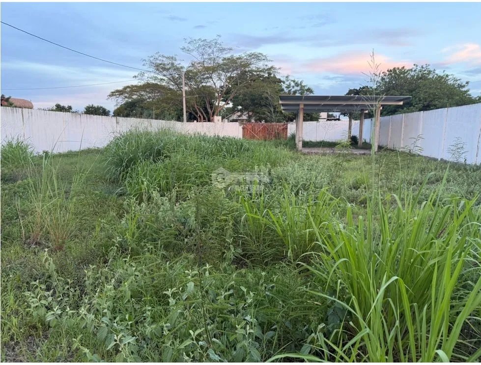 SE VENDE TERRENO EN GORGONA PLAYA MALIBÚ  CON MURO PERIMETRAL