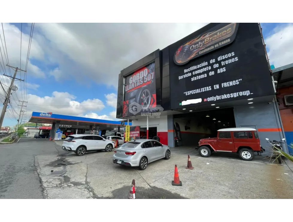 SE VENDE CENTRO AUTOMOTRIZ 400M EN VILLA LUCRE VIA PRINCIPAL