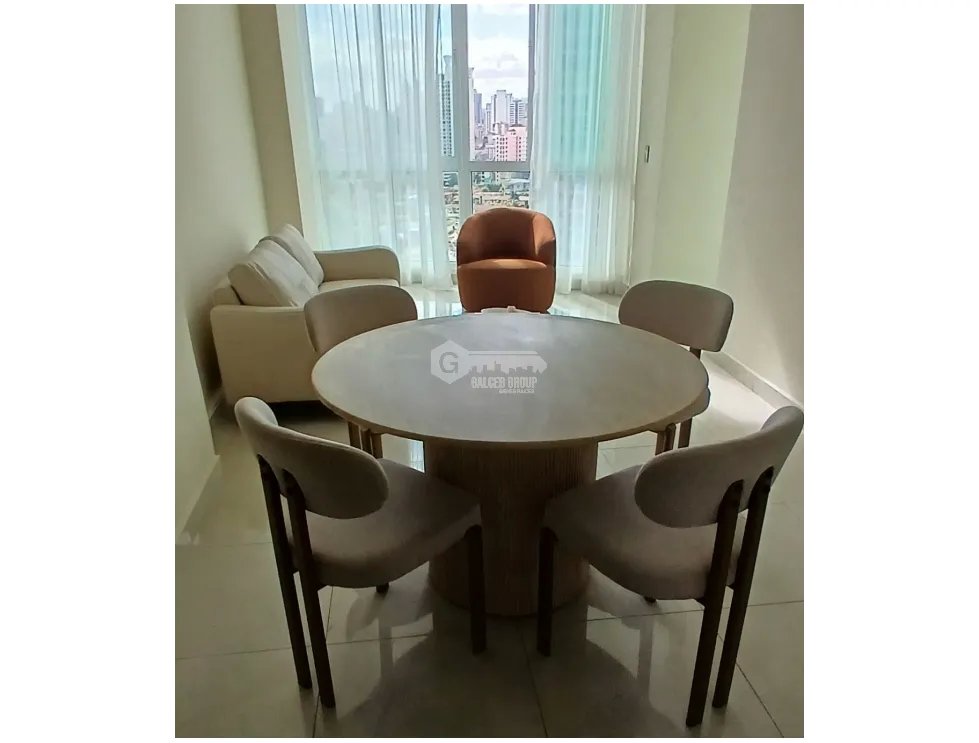 ALQUILO  APARTAMENTO EN SAN FRANCISCO PH THE COSMOPOLITAN AMOBLADO