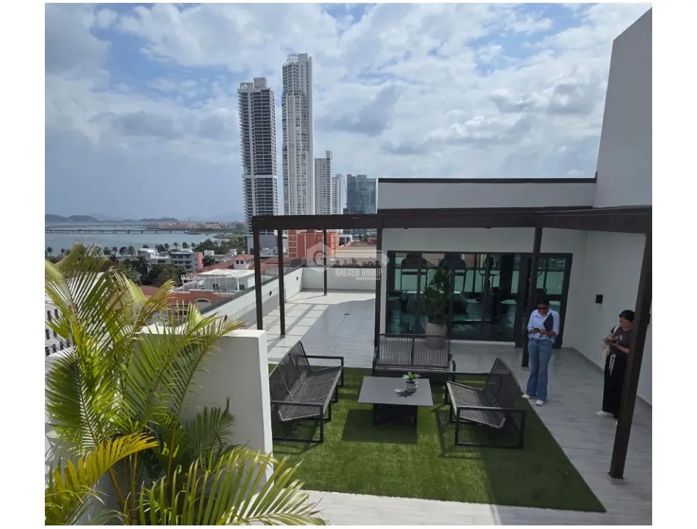 SE ALQUILA MODERNO APARTAMENTO EN BELLA VISTA  45M2 LINEA BLANCA