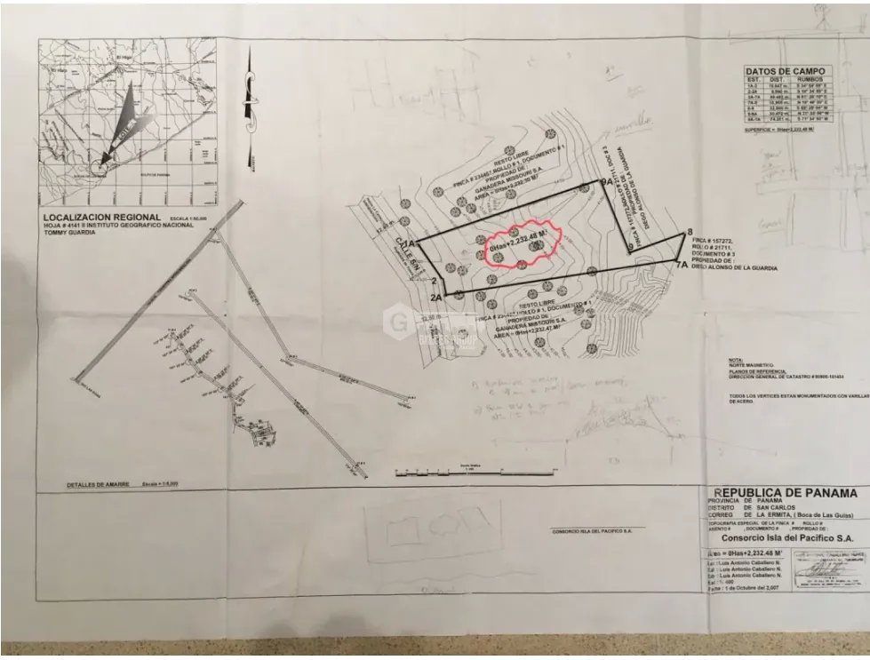 TERRENO / SAN CARLOS / 2200 M2 / PLAYA LA ERMITA / CERCA DEL MAR