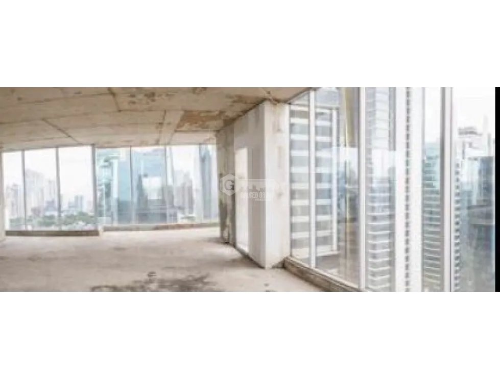 OFICINA / OBARRIO / TORRE OPTIMA / 523M2 / EN OBRA GRIS O TERMINADA